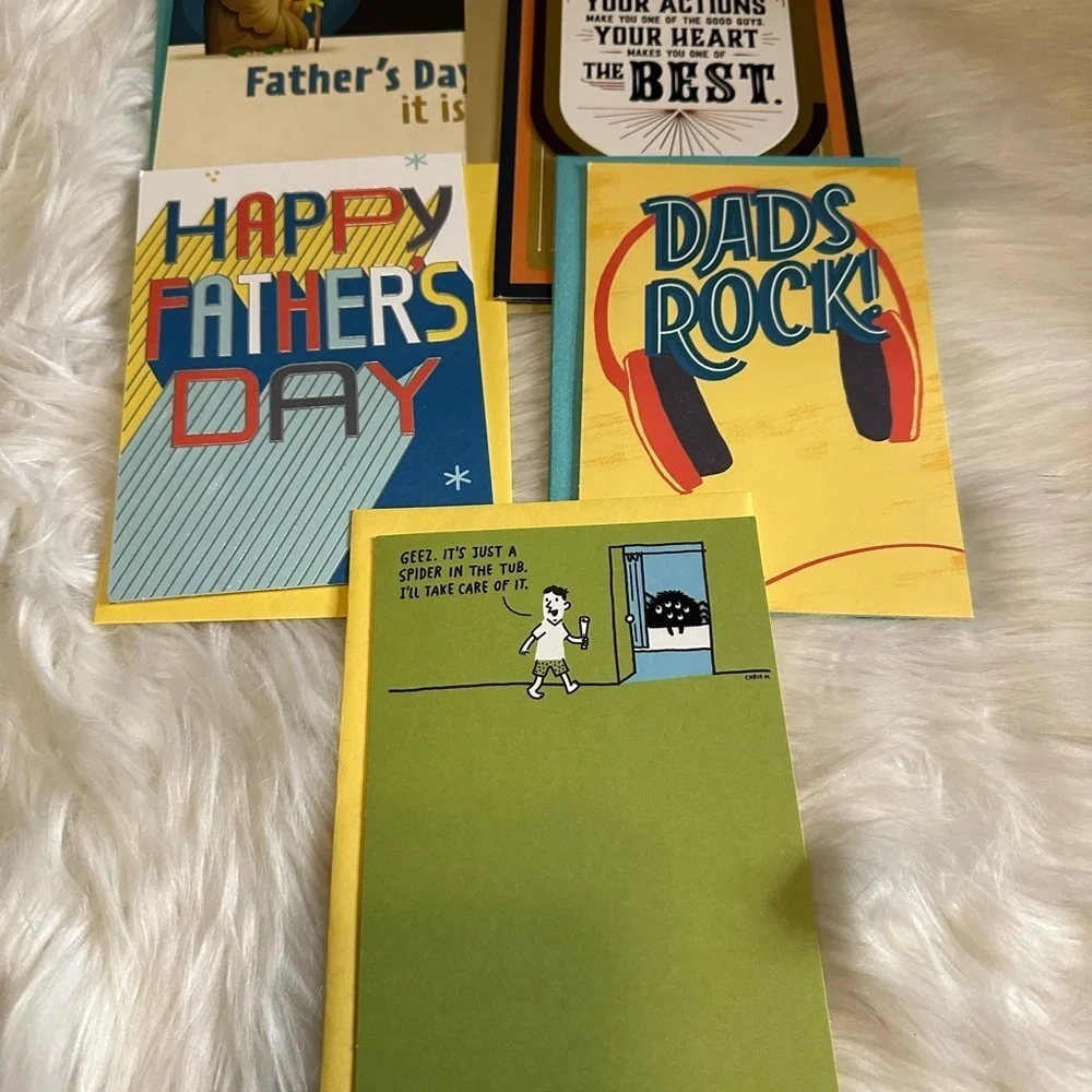 🩵5/$8 Colorful Father's Day Greeting Cards
